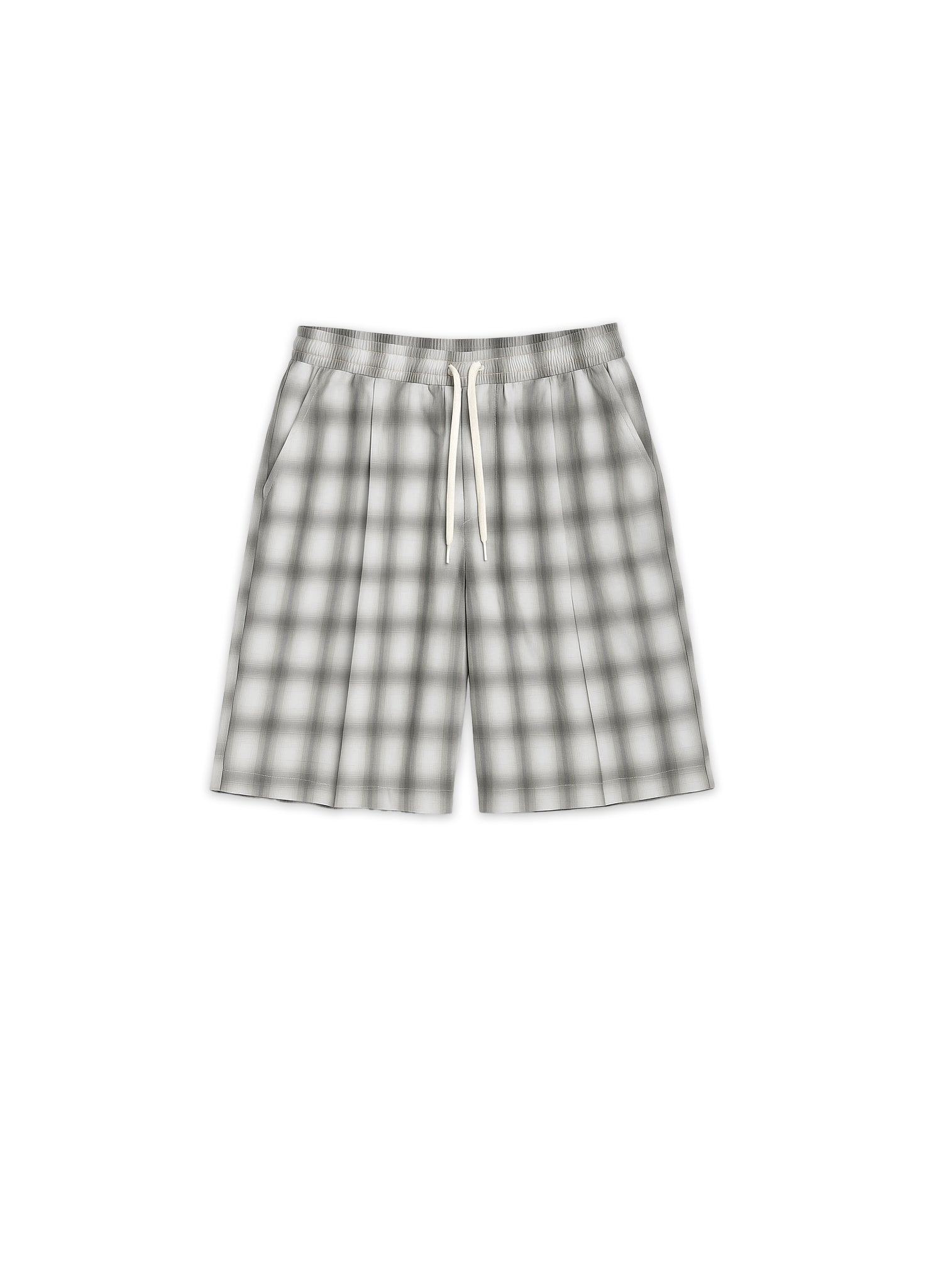 Monotone Plaid Shorts