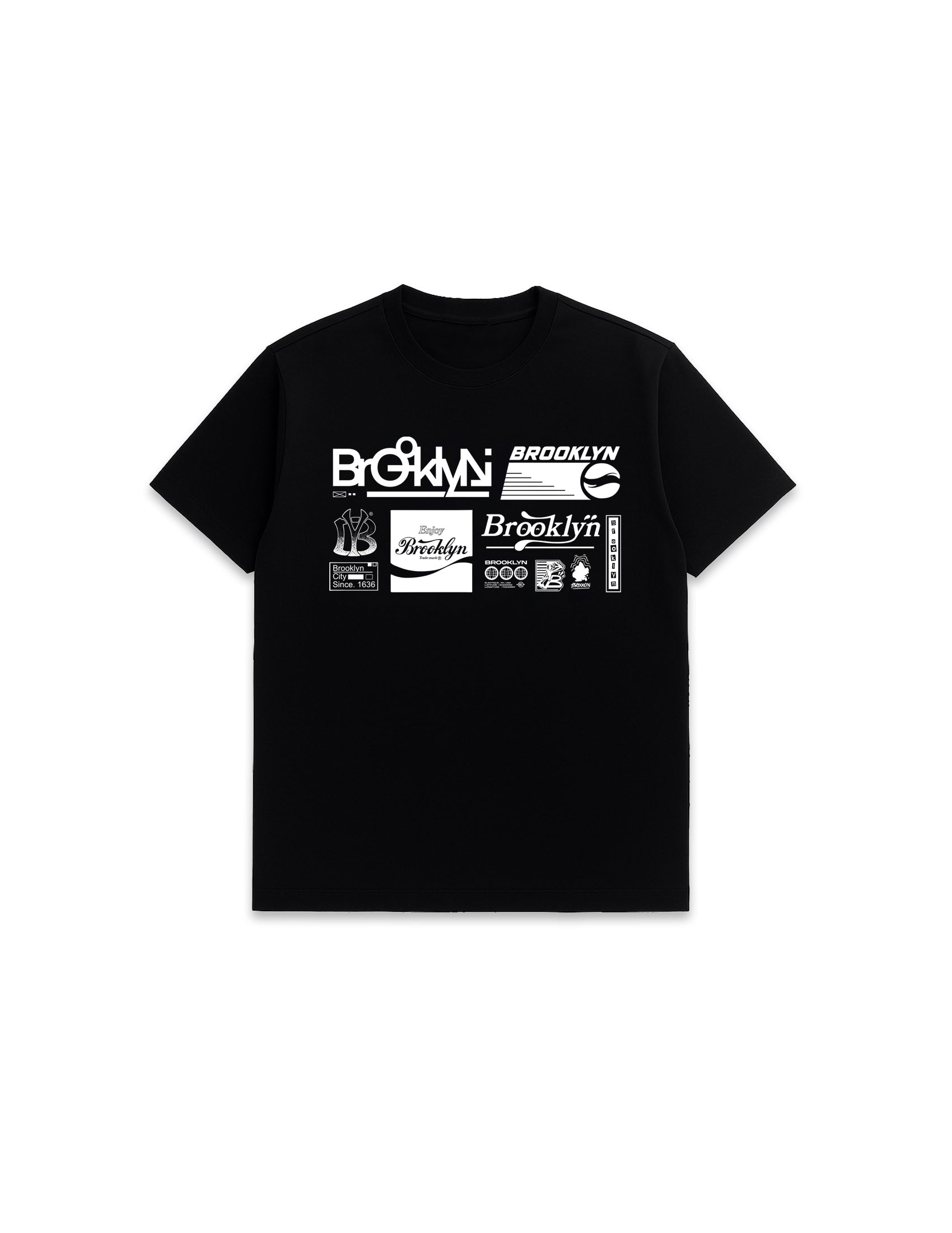 Brooklyn Logos Graphic T-Shirt