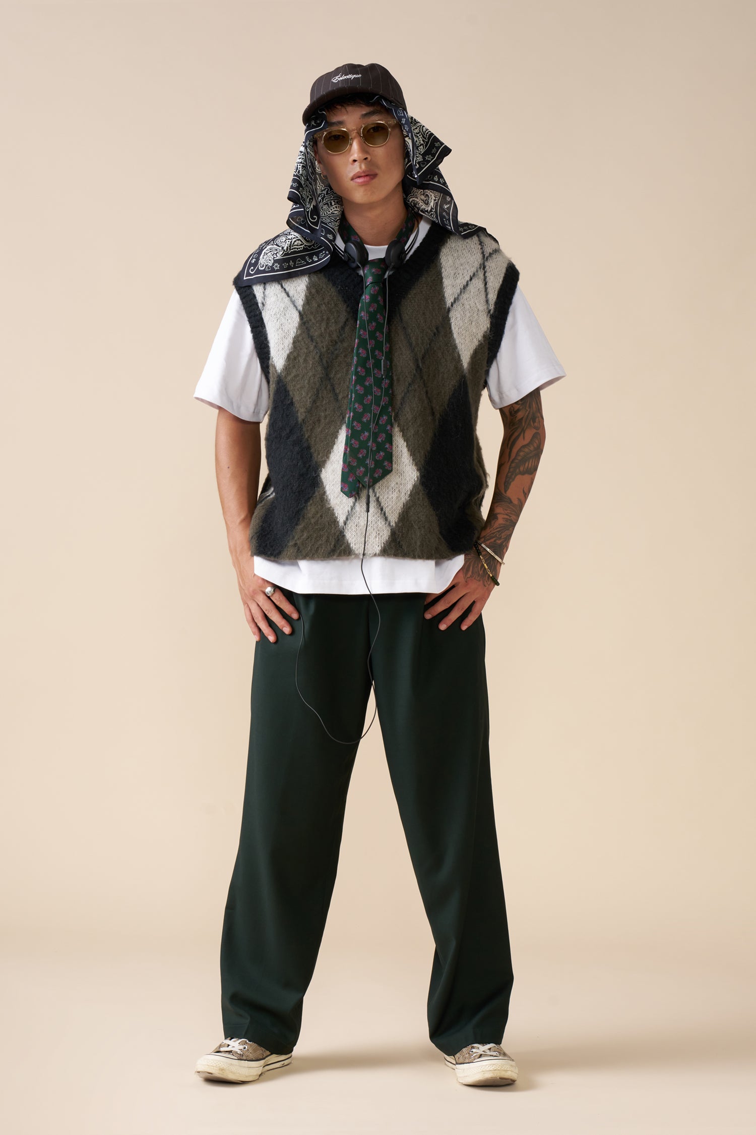 Éclectique Mohair Reversible Vest