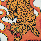 Éclectique Flaming Jaguar Graphic T-shirt