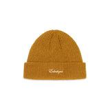 Script Logo Fisherman Beanie in Ginger