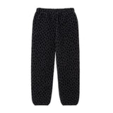 Dark Leopard Fleece Pants