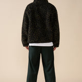 Éclectique Leopard Fleece Jacket