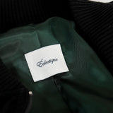 Tobia's Suede Oversized Leather Bomber Jacket