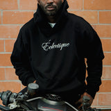 Éclectique Script Logo Mid-weight Cotton Jersey Hoodie