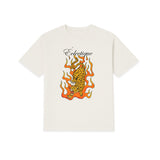 Flaming Jaguar Graphic T-shirt