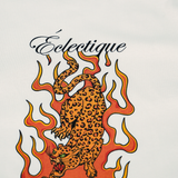 Éclectique Flaming Jaguar Graphic T-shirt