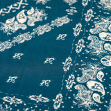 Éclectique Monogram Paisley Silk Scarf Bandana