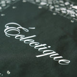 Éclectique Script Paisley Silk Scarf Bandana