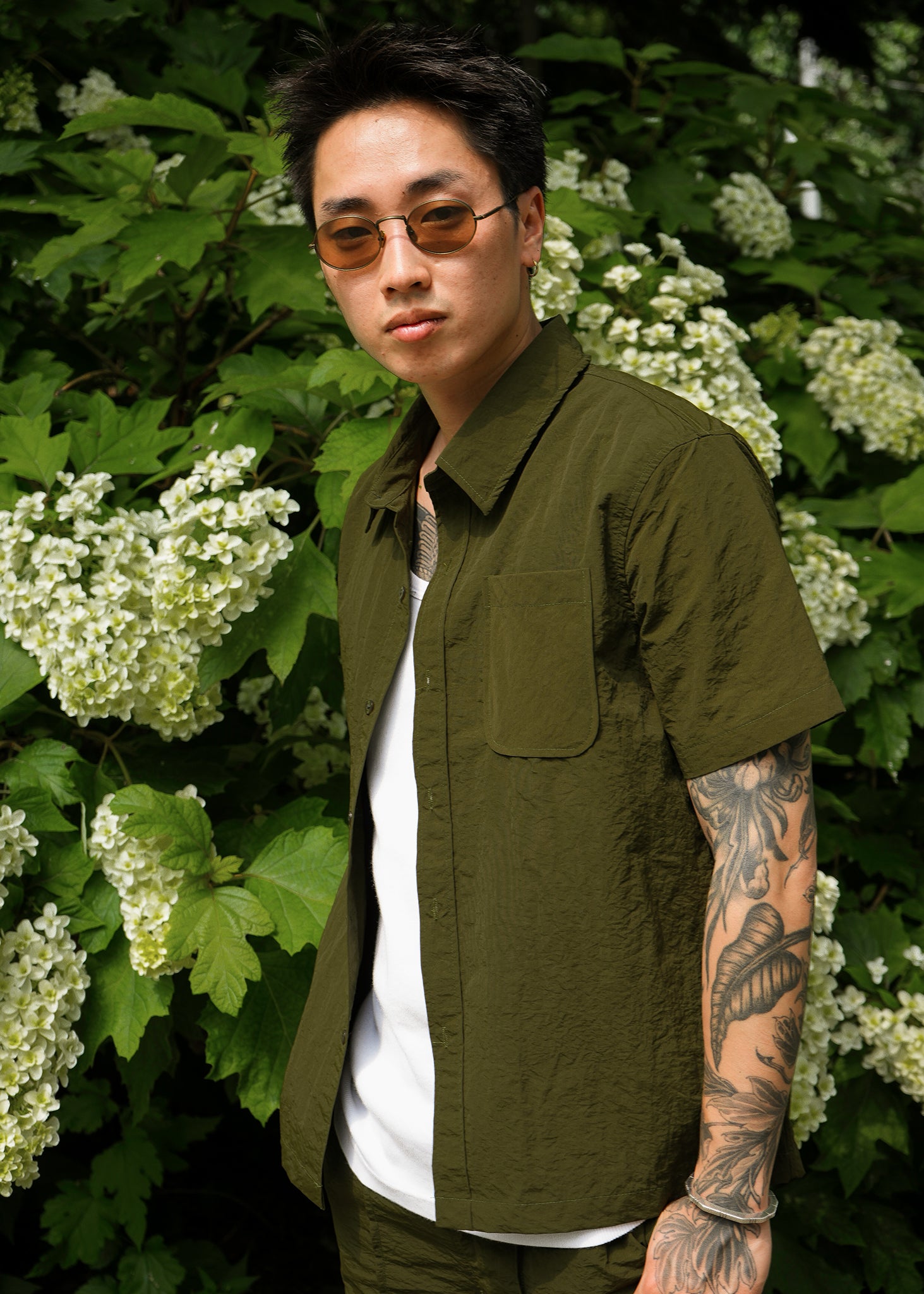 Éclectique Short Sleeve Casual Shirt