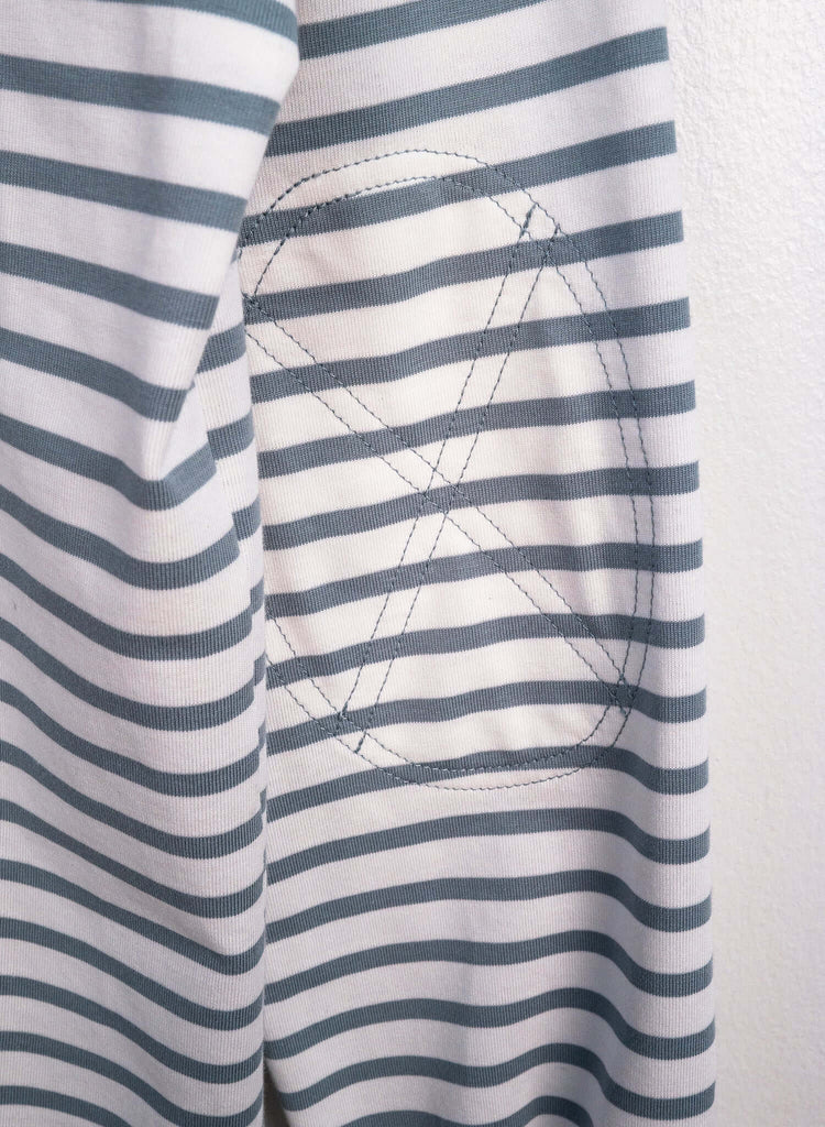 Striped Long Sleeve Rugby Shirt - View 2