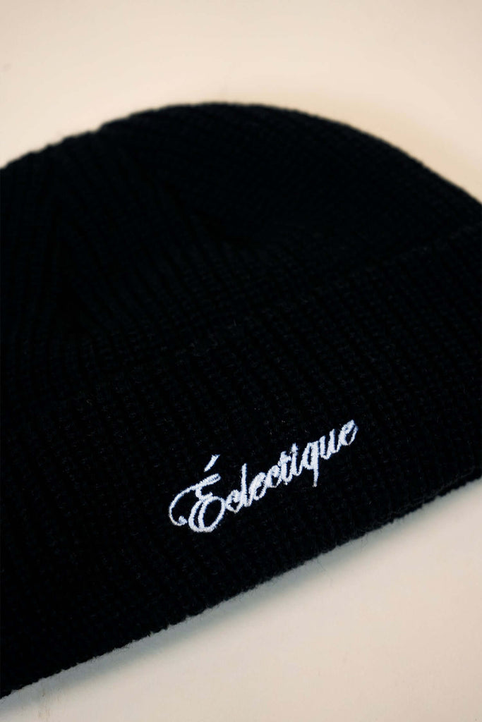 Black Fisherman Beanie | Éclectique - View 2