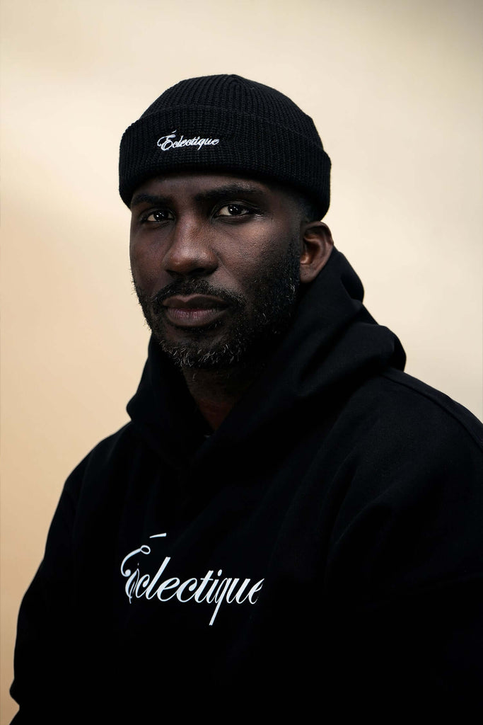 Black Fisherman Beanie | Éclectique - View 2