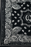 thumbnail for Black Paisley Bandana