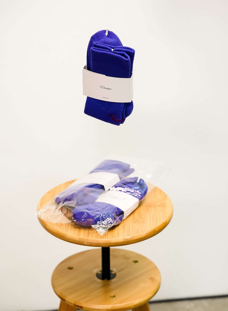 Blue Crew Socks in Surf The Web - View 2