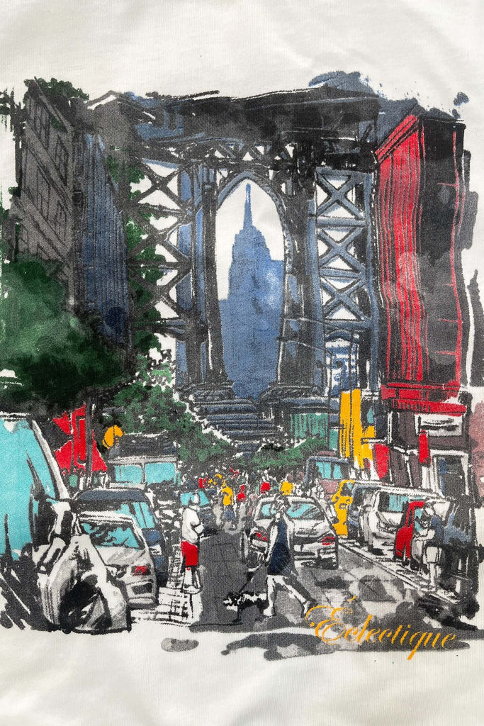 Brooklyn Bridge Graphic T-Shirt - View 2