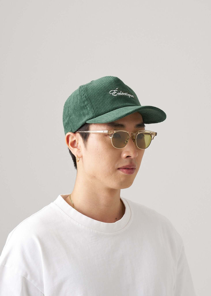 Corduroy Script Logo Snapback Hat - View 2