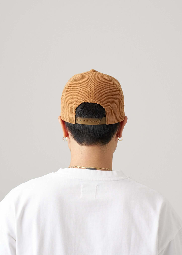 Corduroy Snapback Hat in Amber Ash - View 2