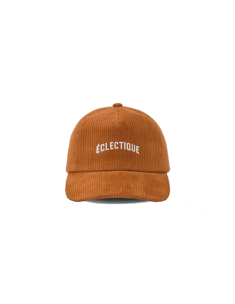 Corduroy Snapback Hat in Amber Ash - View 1
