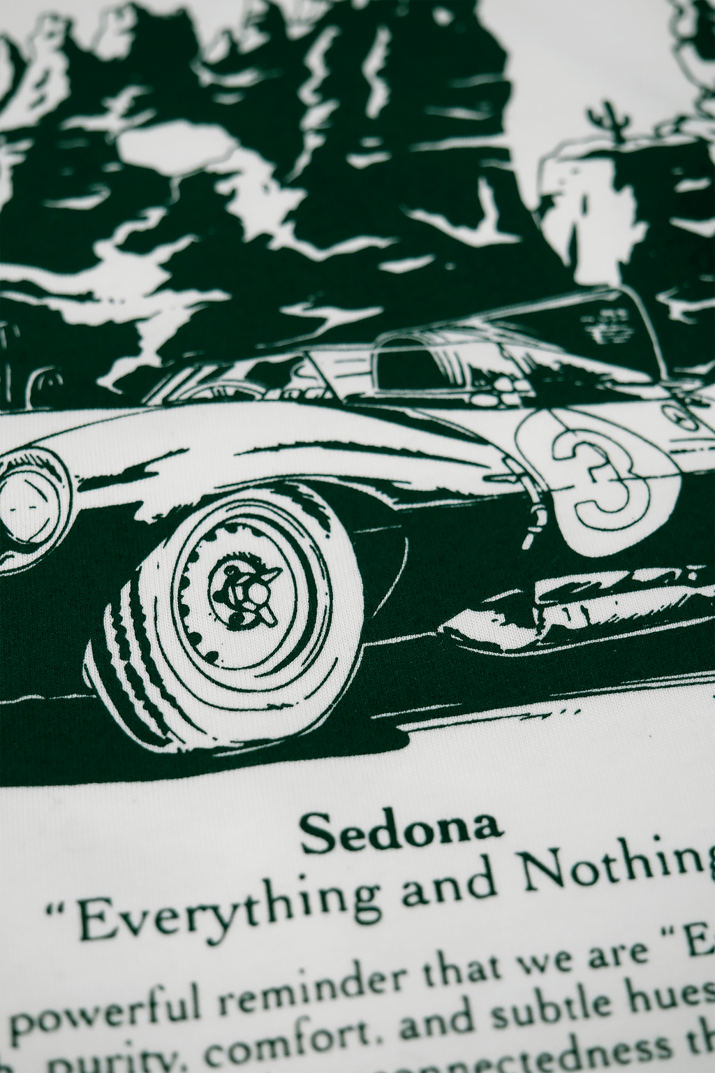 Éclectique D-Type Jaguar Graphic T-shirt