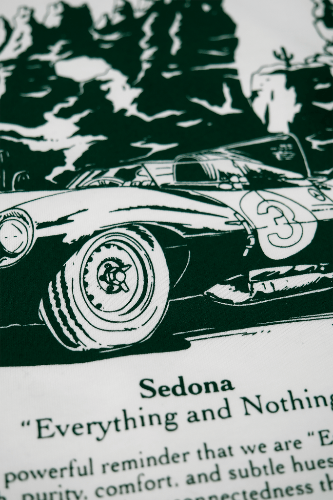 Jaguar Graphic T-Shirt with D-Type Race Car - View 2