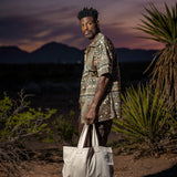 Éclectique Amélie Traveler Medium Canvas Tote Bag