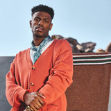 Éclectique Ela Signature V-neck Relaxed Fit Cardigan