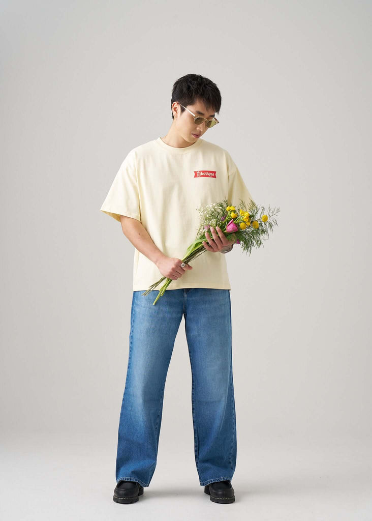 Date Night Buttercream Graphic T-Shirt - View 2