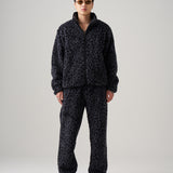 Éclectique Dark Leopard  Fleece