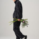 Éclectique Dark Leopard Fleece Pants