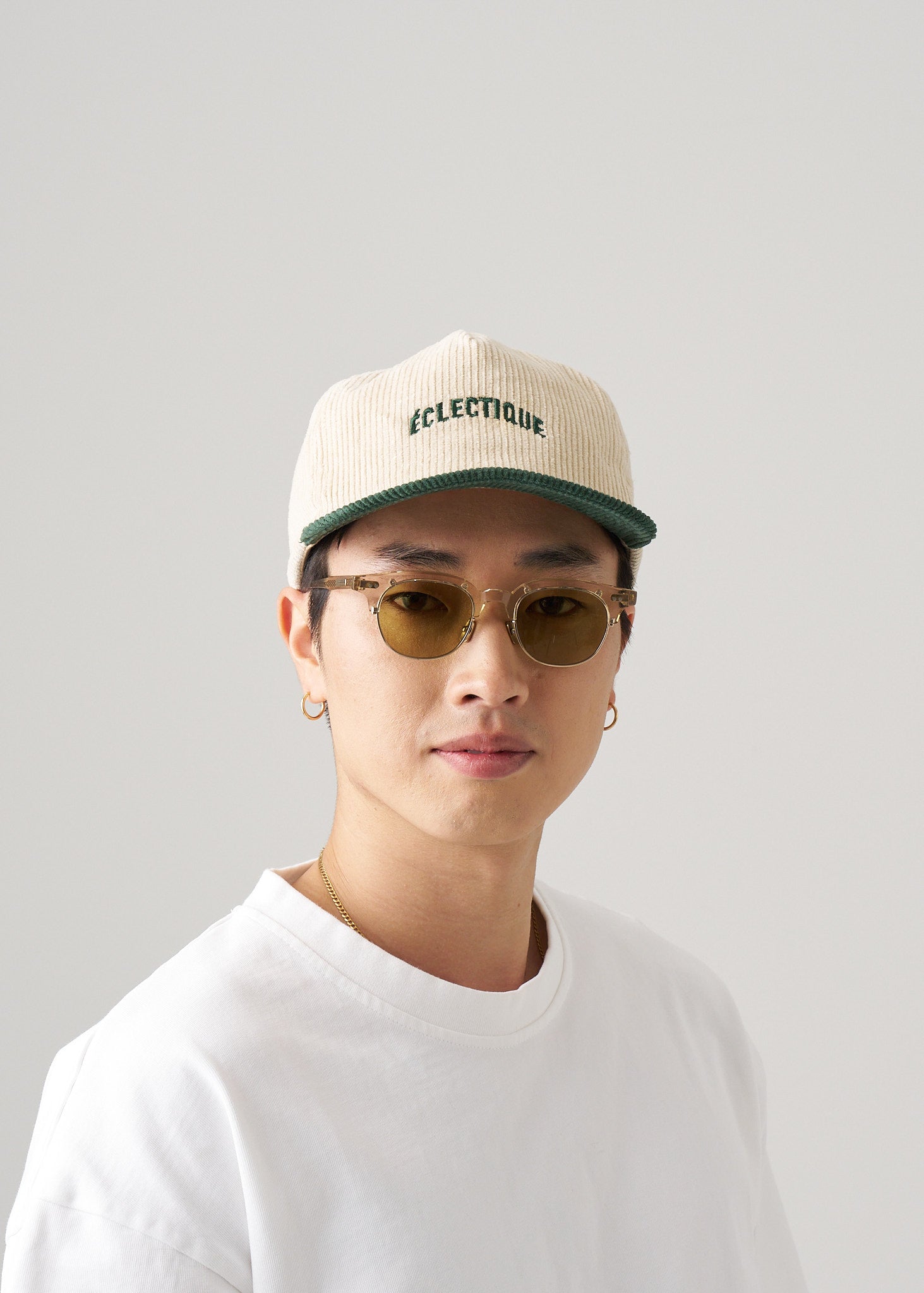 Éclectique Green and Natural Snapback