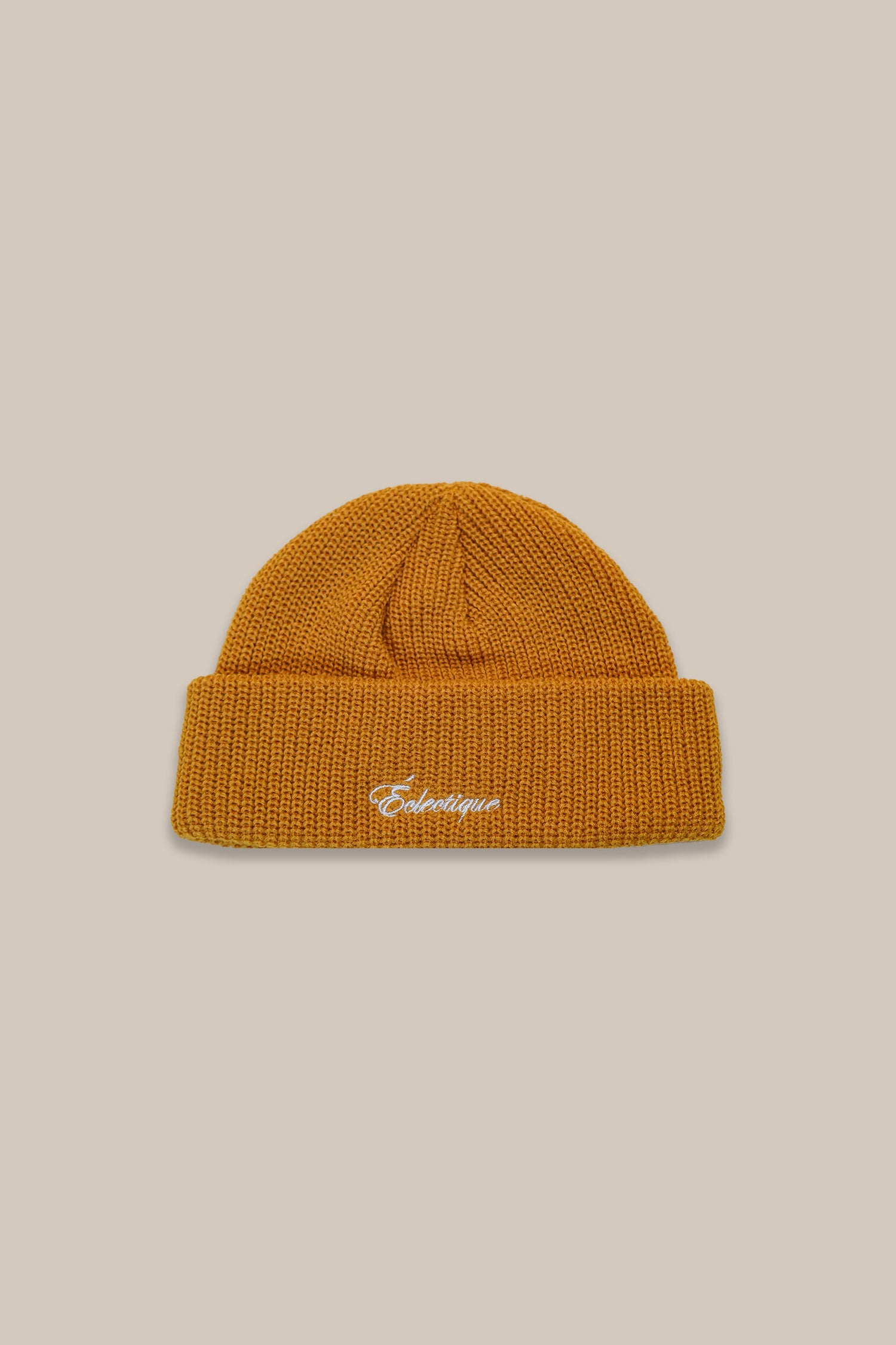 Script Logo Fisherman Beanie in Ginger