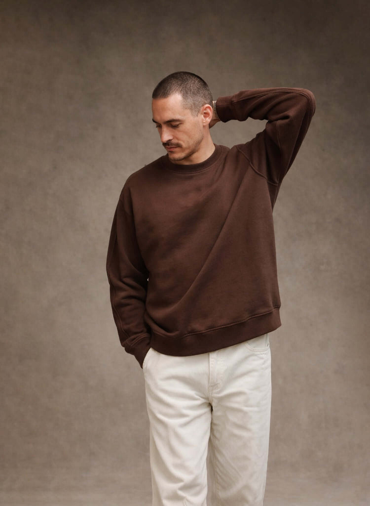 French Terry Crewneck Sweatshirt - View 2