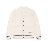 Ela V-neck Cardigan Vanilla Ice