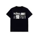 Brooklyn graphic t-shirt in black featuring printed artwork on center and relaxed fit