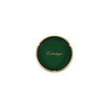 Staple Gold Trim Ceramic Ashtray