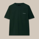 Éclectique Embroidered Oversized Cotton Jersey Crewneck T-shirt