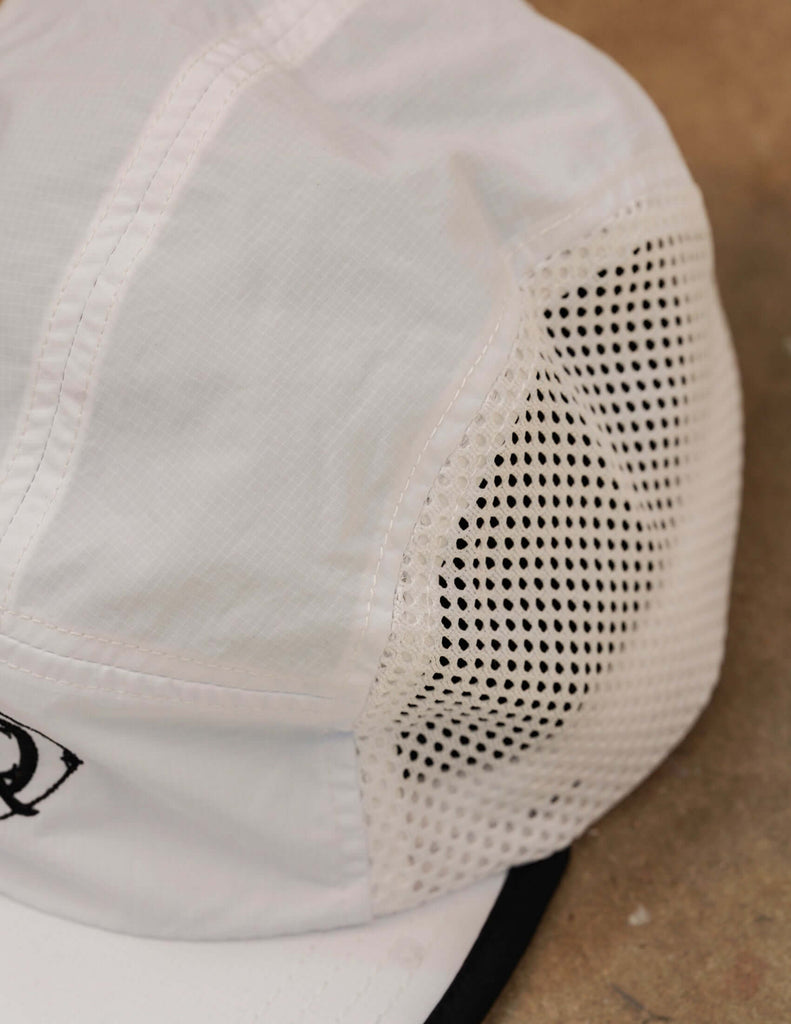 Monogram Performance Mesh Cap White - View 2
