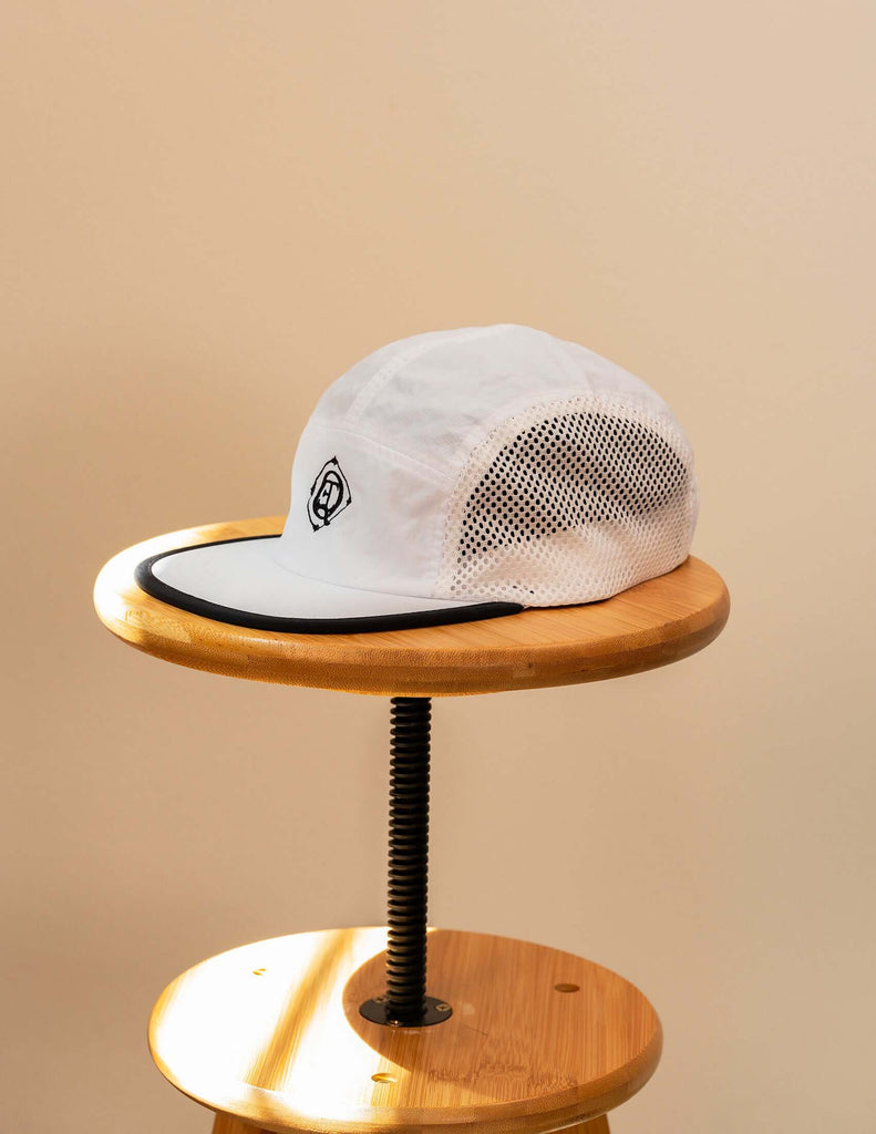 Monogram Performance Mesh Cap White - View 2