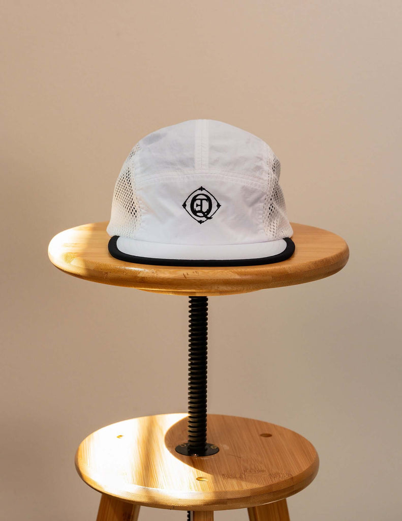 Monogram Performance Mesh Cap White - View 2