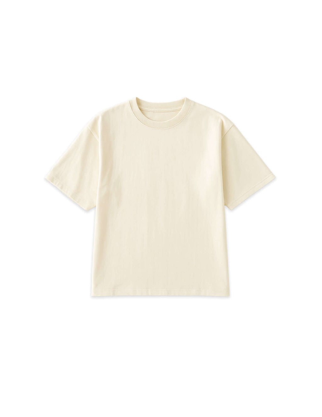 Crewneck T-shirt Ribbed Crewneck