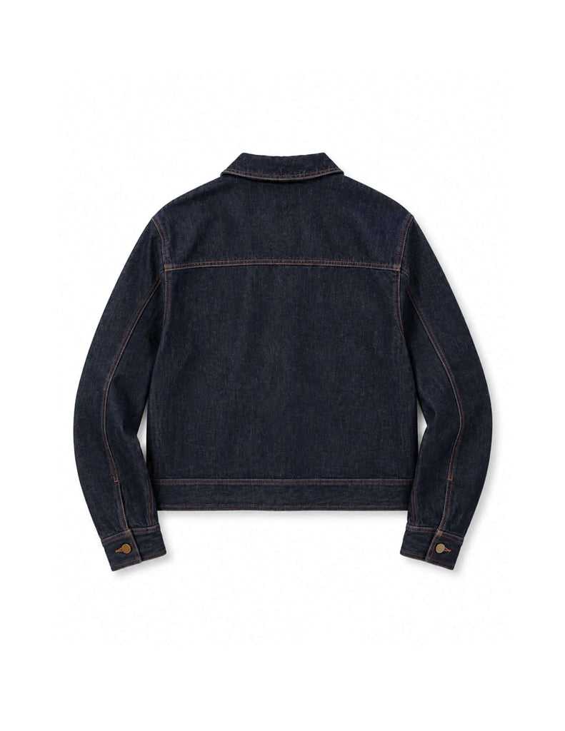 Men's Indigo Denim Jacket – Kura - View 2