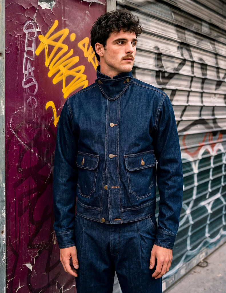Kura Indigo Jacket - View 2