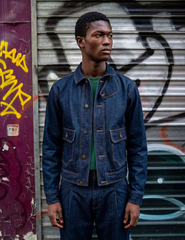 Kura Indigo Jacket - View 2