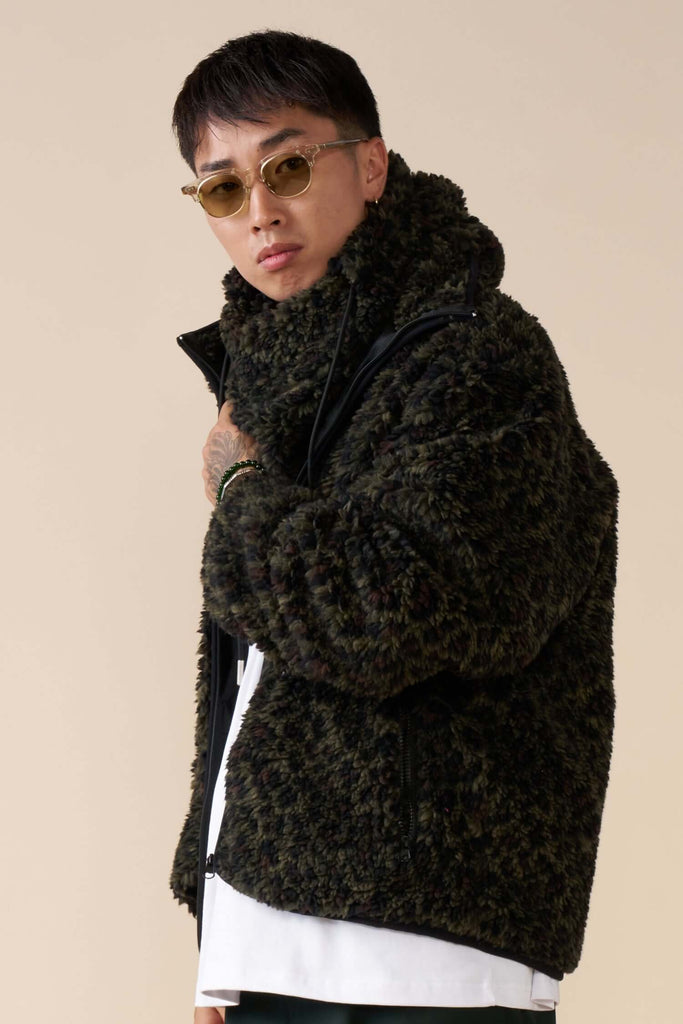 Leopard Fleece Balaclava - View 2