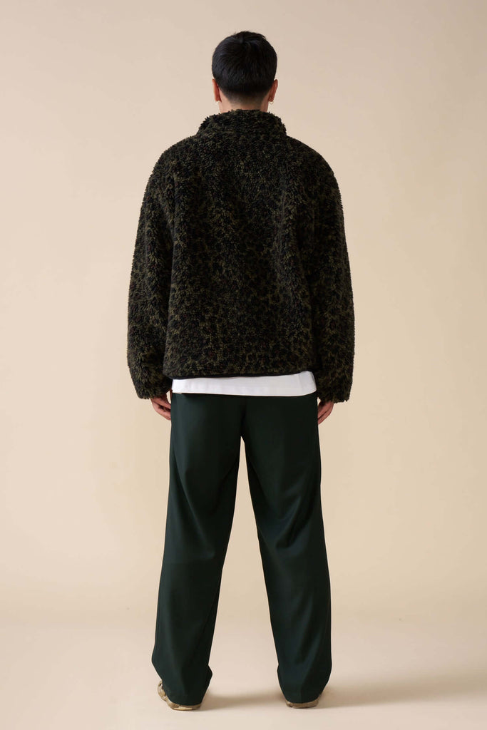 Leopard Fleece Jacket - View 2