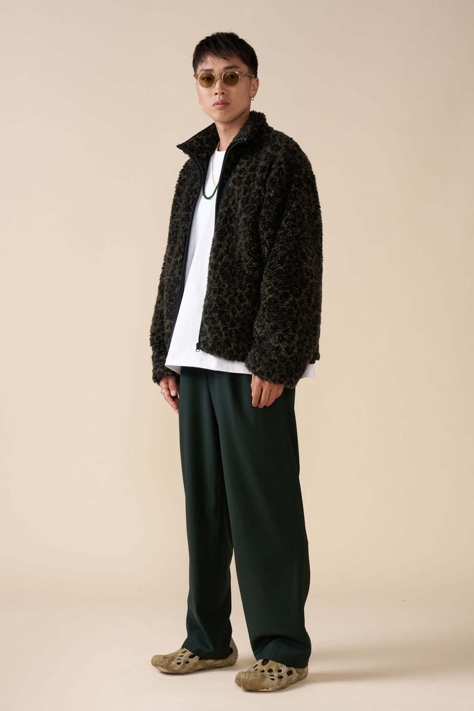 Leopard Fleece Jacket - View 2