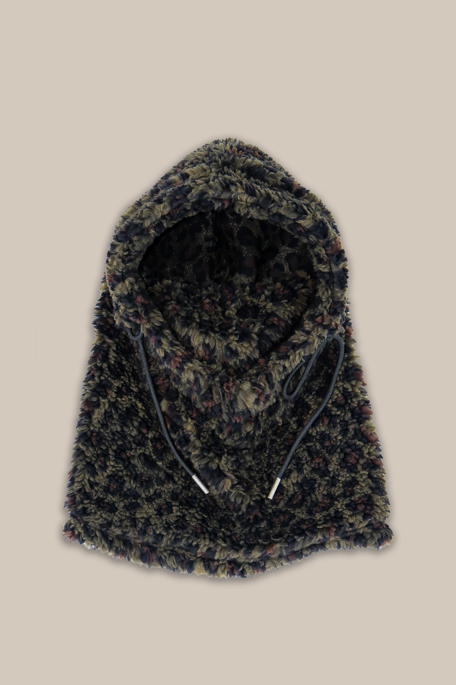 Éclectique Leopard Print Hood