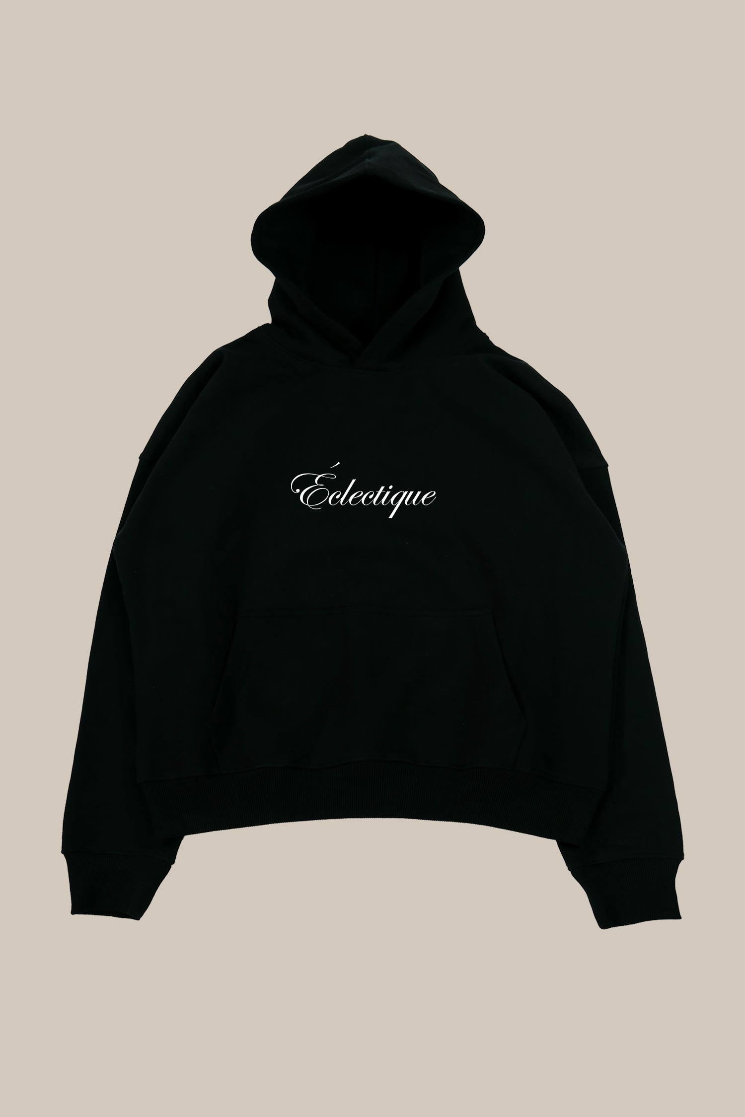 Éclectique Script Logo Mid-weight Cotton Jersey Hoodie