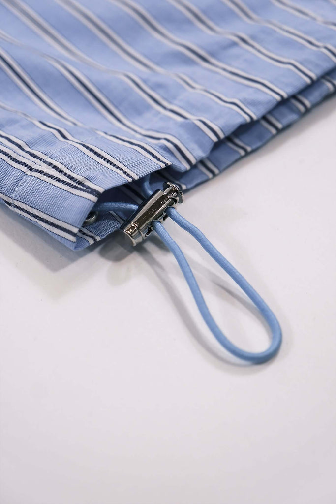 Men's Striped Casual Pants In Lightweight Cotton - View 2